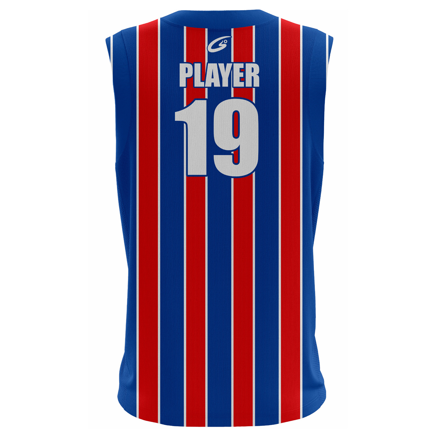 OG Striped Sublimated Basketball Jersey Set – 100% Polyester Interlock Fabric Team Uniform - Image 3