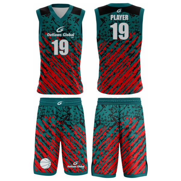 Outlaws Global Ltd. Basketball Away Uniform Suit