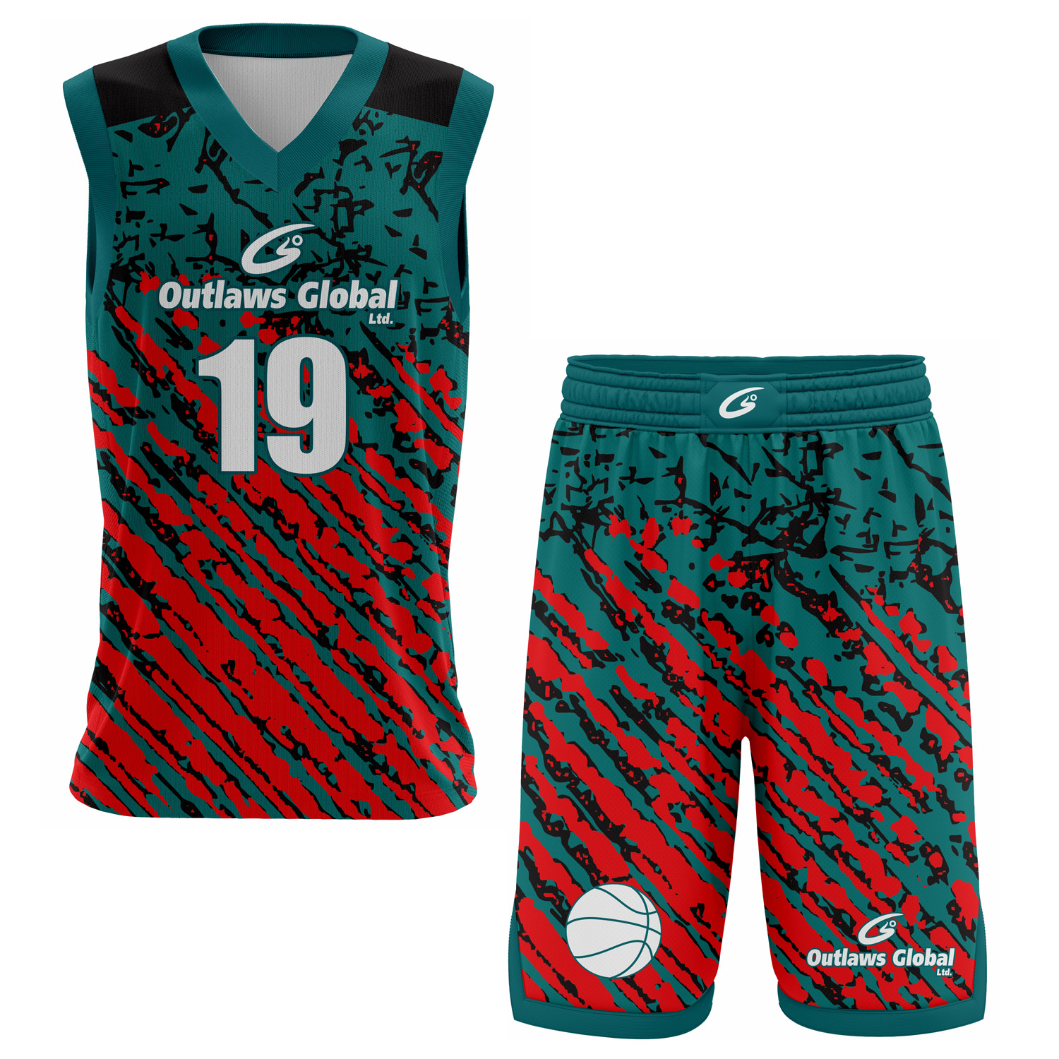 Custom Basketball Team Uniform – Polyester / Spandex Performance Fabric Team Uniform Supplier - Image 6