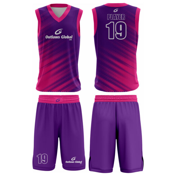 Outlaws Global Ltd. Basketball Away Uniform Suit