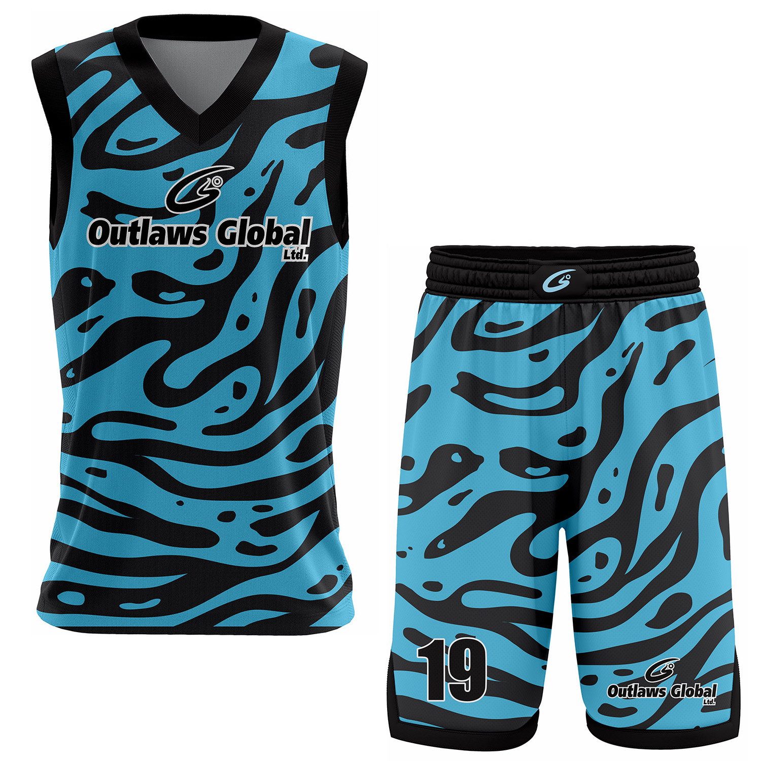Custom Sublimated Basketball Uniforms – Mississauga Quick-Dry Mesh Team Sets - Image 6