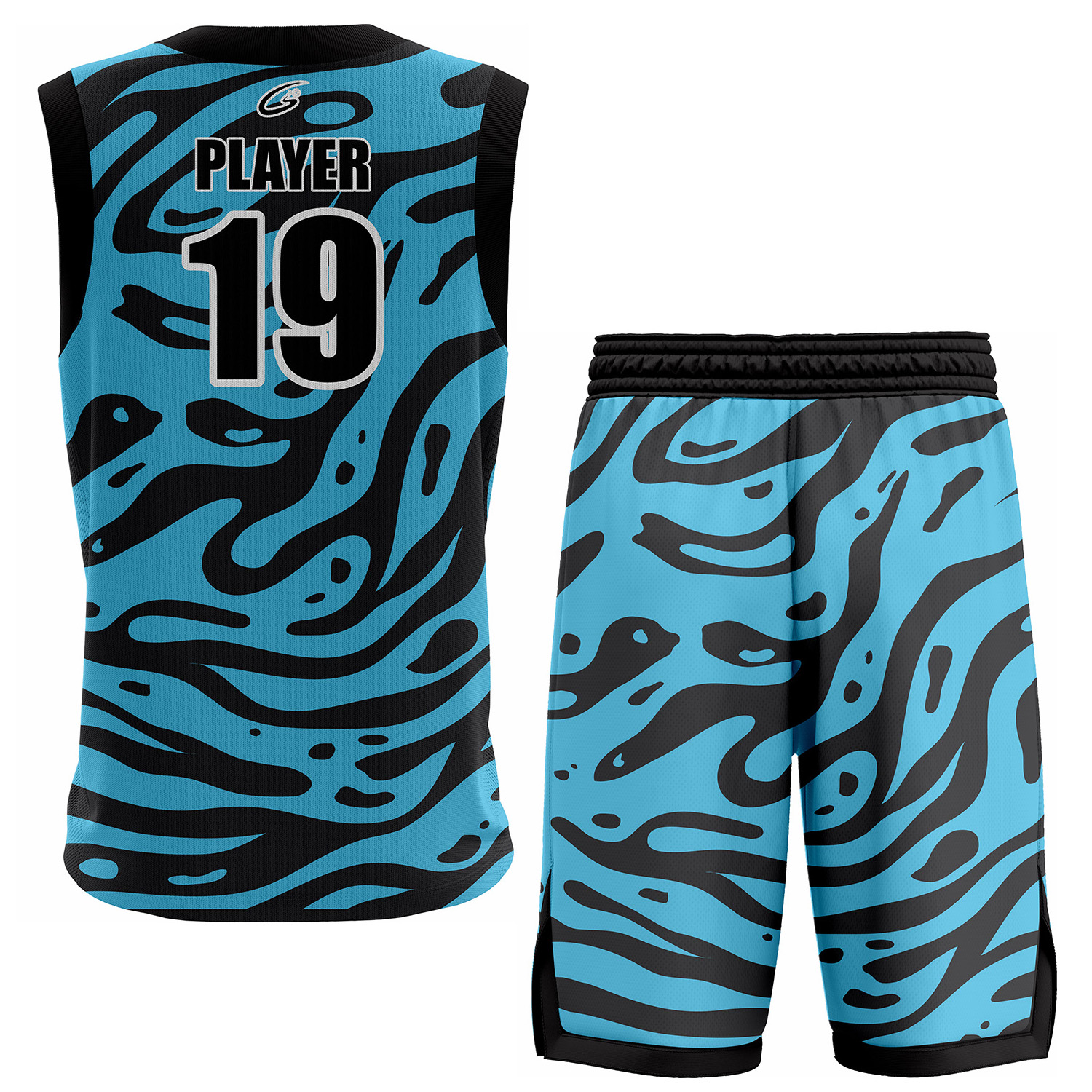 Custom Sublimated Basketball Uniforms – Mississauga Quick-Dry Mesh Team Sets - Image 7
