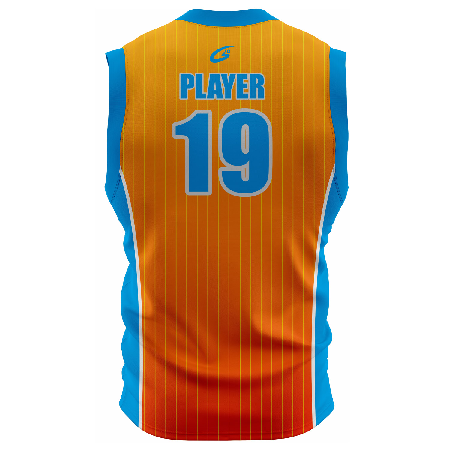 Custom Design Sublimated Basketball 100% Polyester Air Mesh – Roun Neck Team Uniform - Image 3