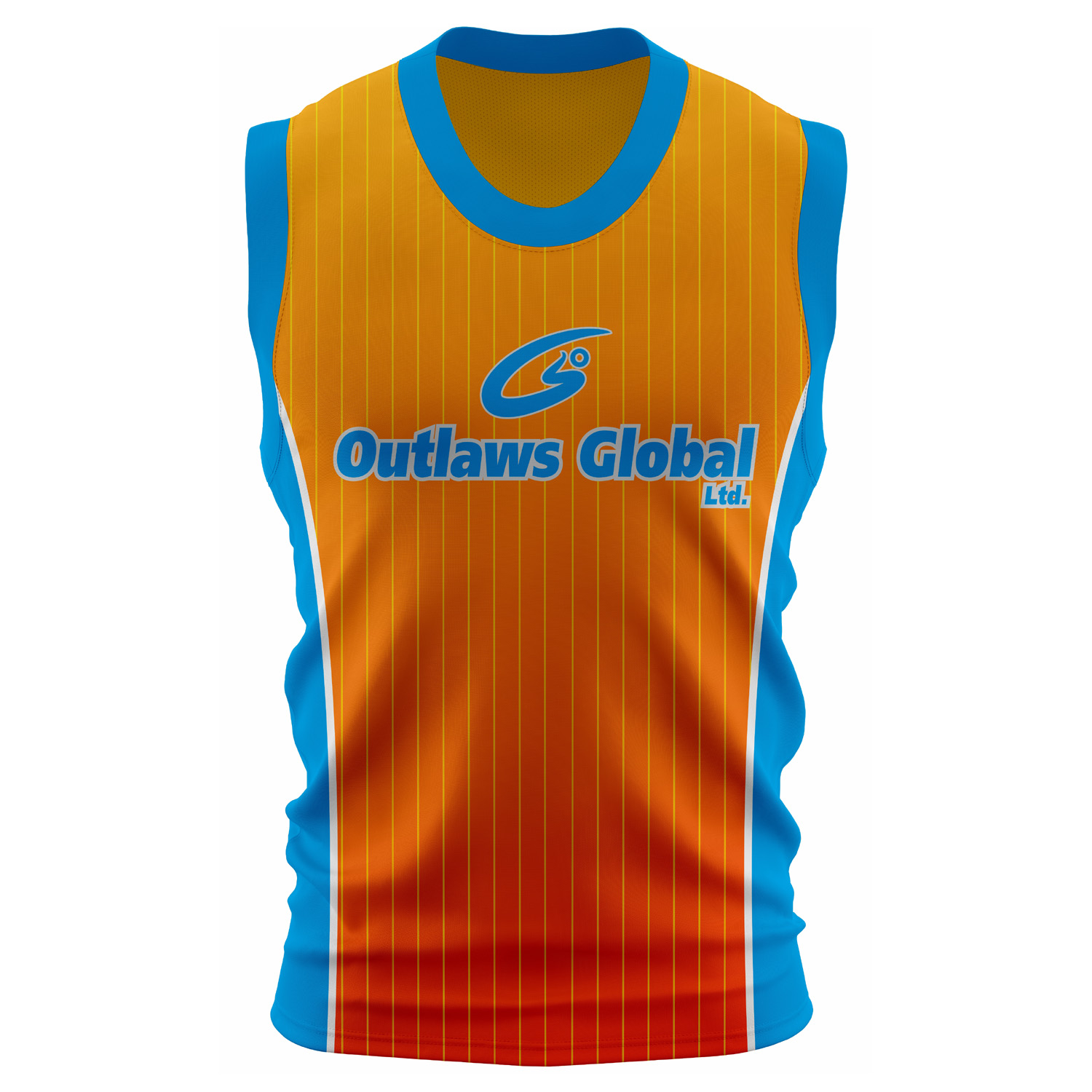 Custom Design Sublimated Basketball 100% Polyester Air Mesh – Roun Neck Team Uniform - Image 2