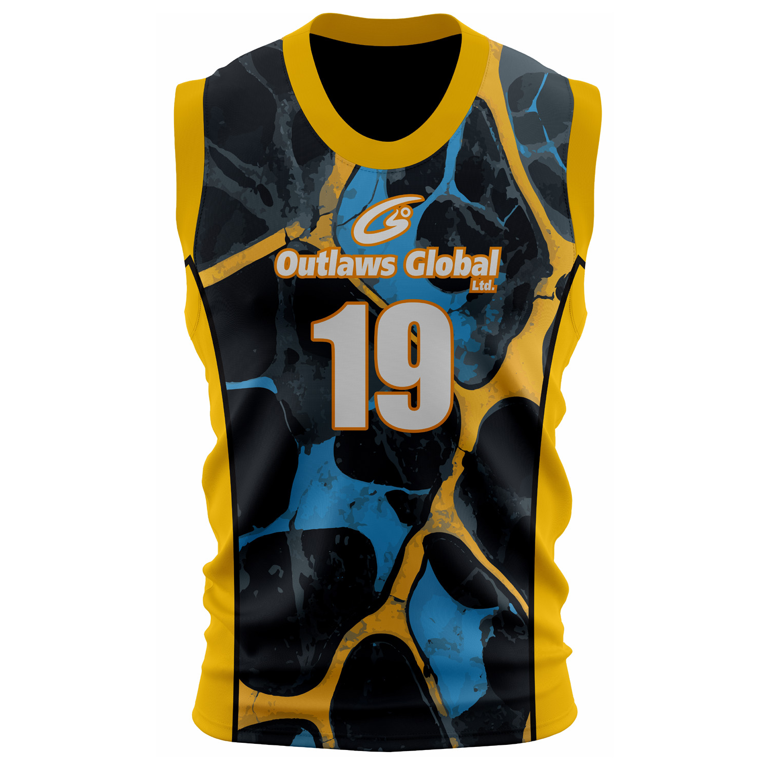 100% Micro Polyester Interlock Custom Design Sublimated Basketball Uniform – Roun Neck Team Uniform - Image 2