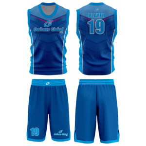 100% Polyester Micro Mesh Round Neck Team Uniform - Custom Design Sublimated Basketball Uniform