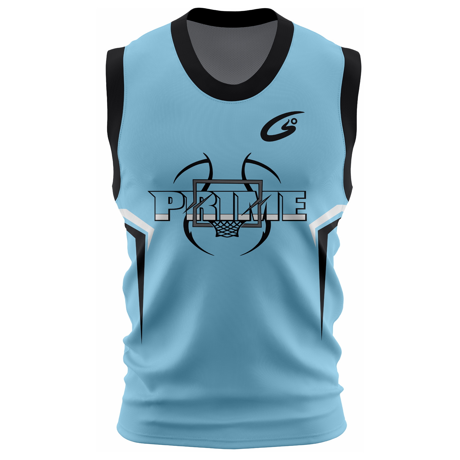 100% Polyester Interlock Round Neck Team Uniform - Custom Design Sublimated Basketball Uniform - Image 2