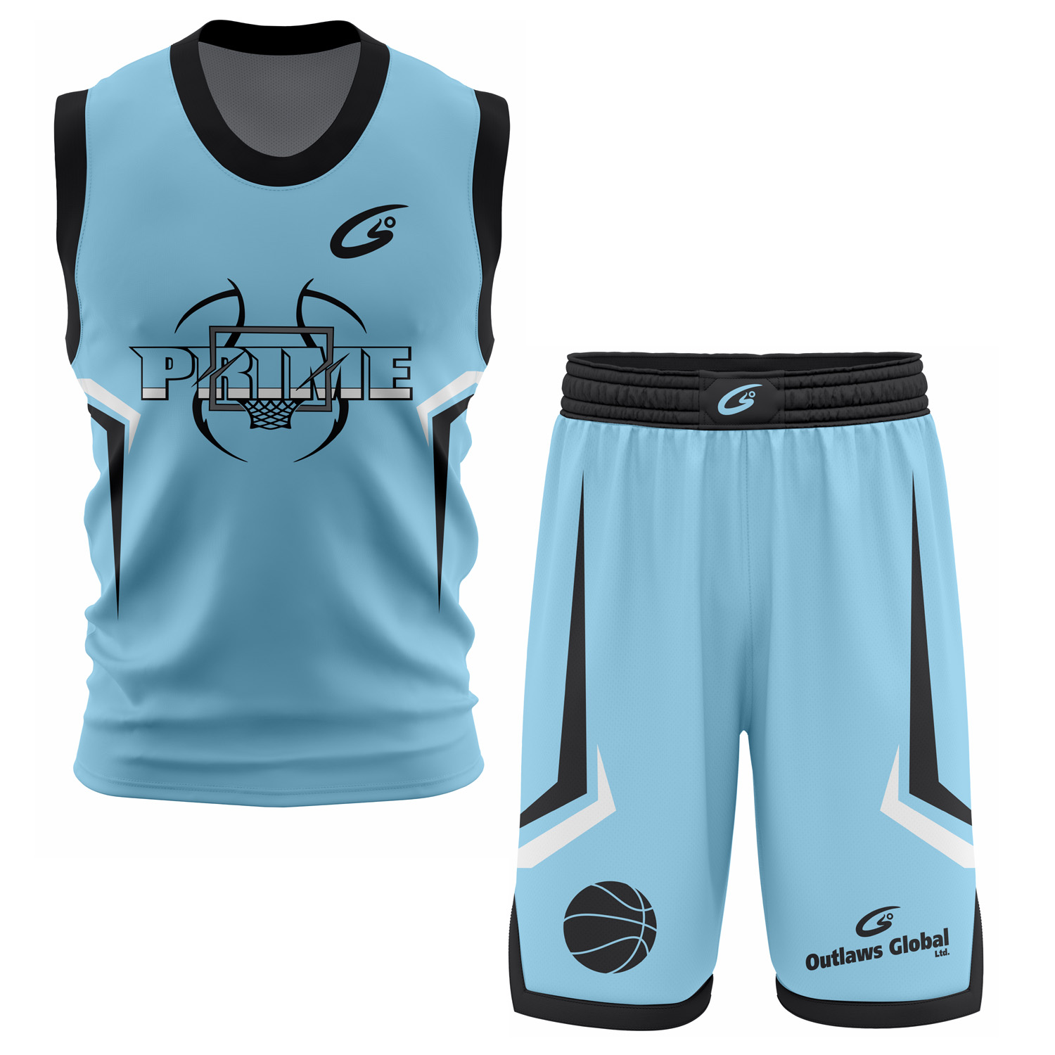 100% Polyester Interlock Round Neck Team Uniform - Custom Design Sublimated Basketball Uniform - Image 6