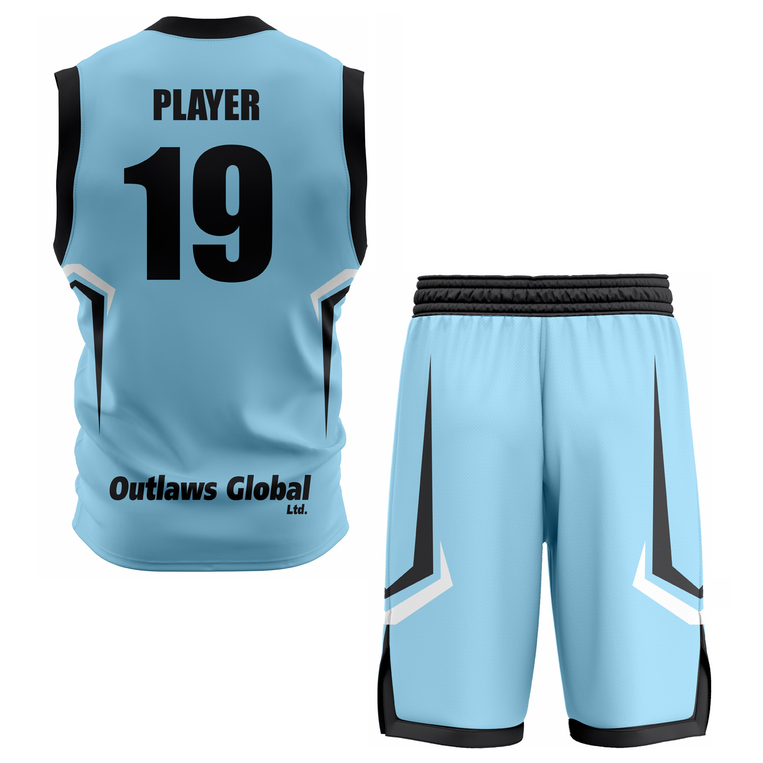 100% Polyester Interlock Round Neck Team Uniform - Custom Design Sublimated Basketball Uniform - Image 7
