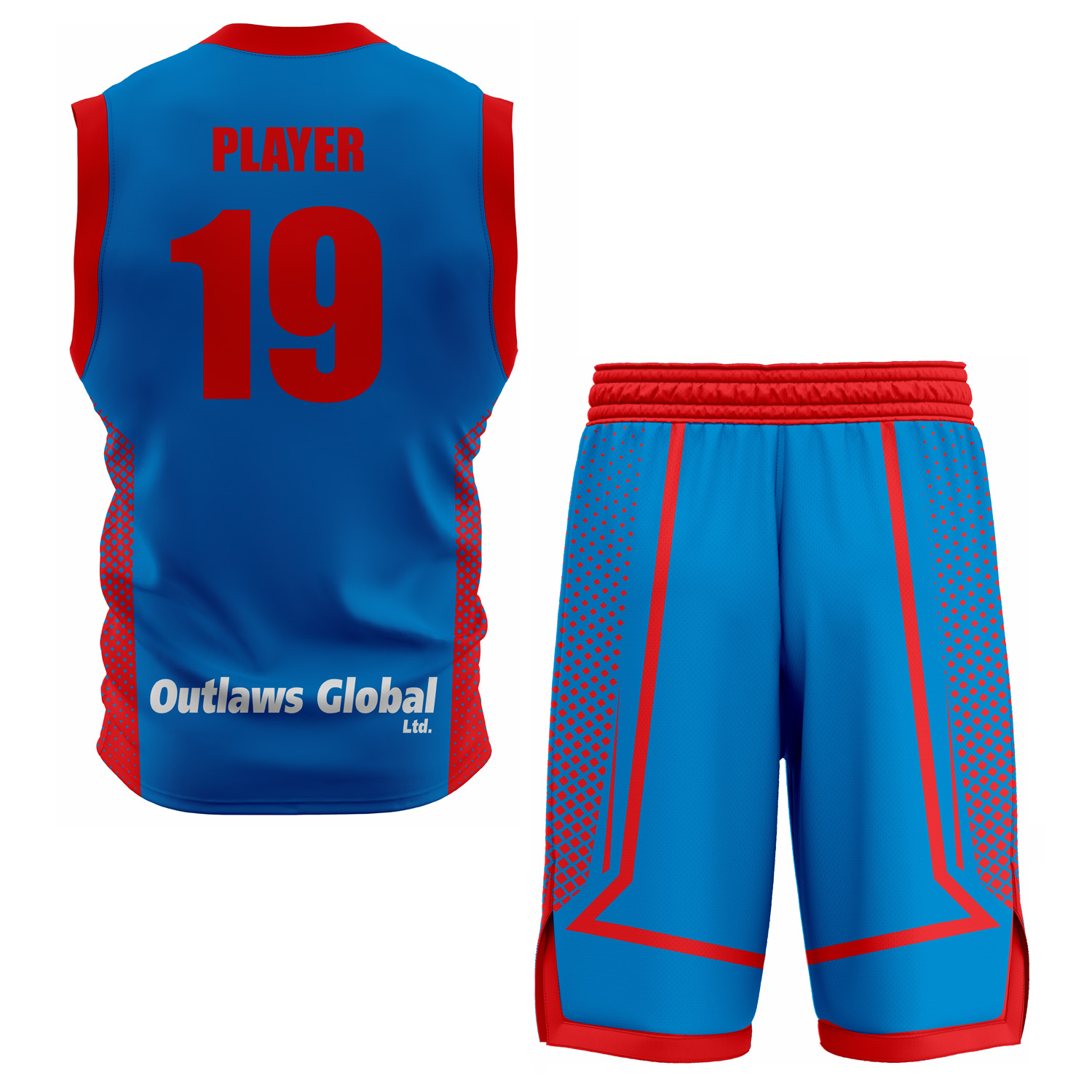 Premium Quality Polyester Interlock Round Neck Team Uniform - Custom Design Basketball Uniform - Image 7