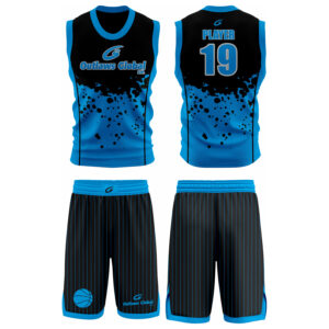 High Quality Breathable & quick-drying Round Neck Team Uniform - Custom Design Basketball Uniform