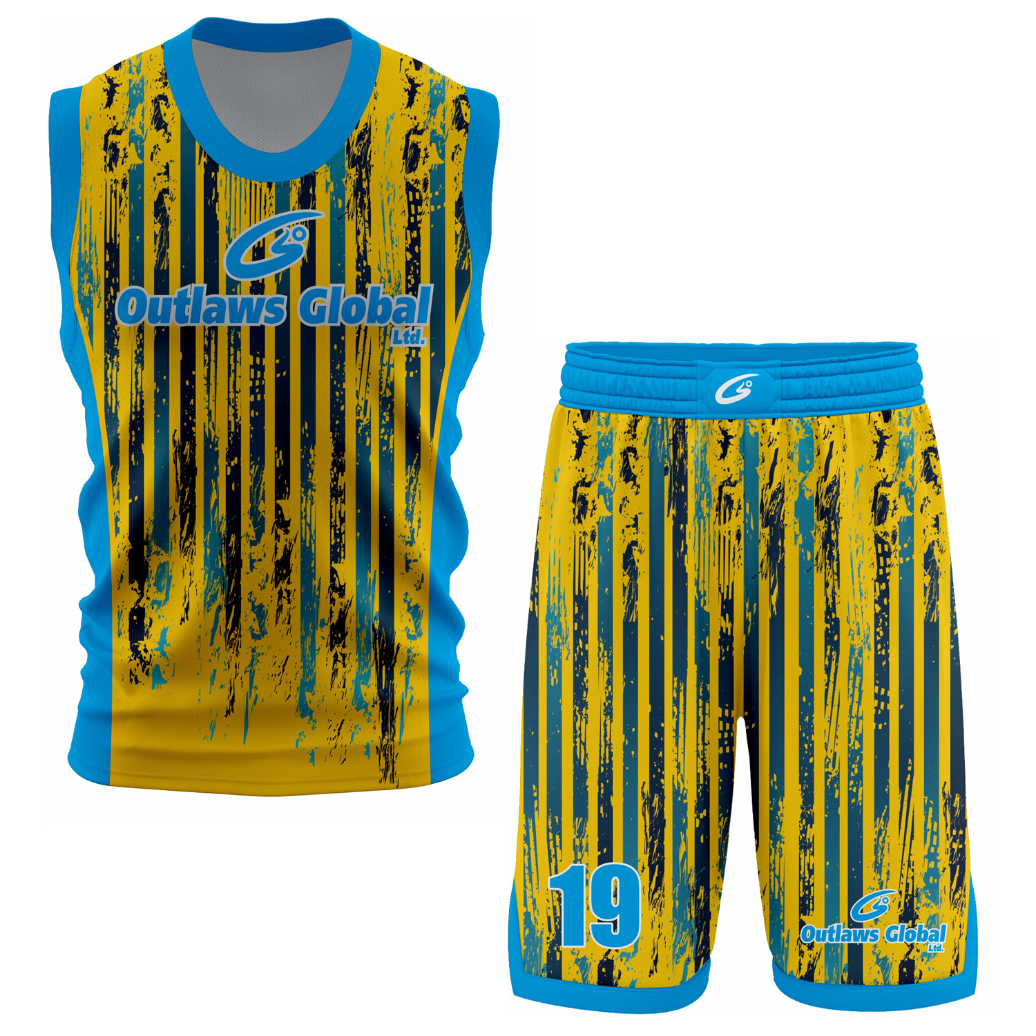 Soft-touch Moisture-wicking Round Neck Team Uniform - Custom Design Basketball Uniform - Image 3