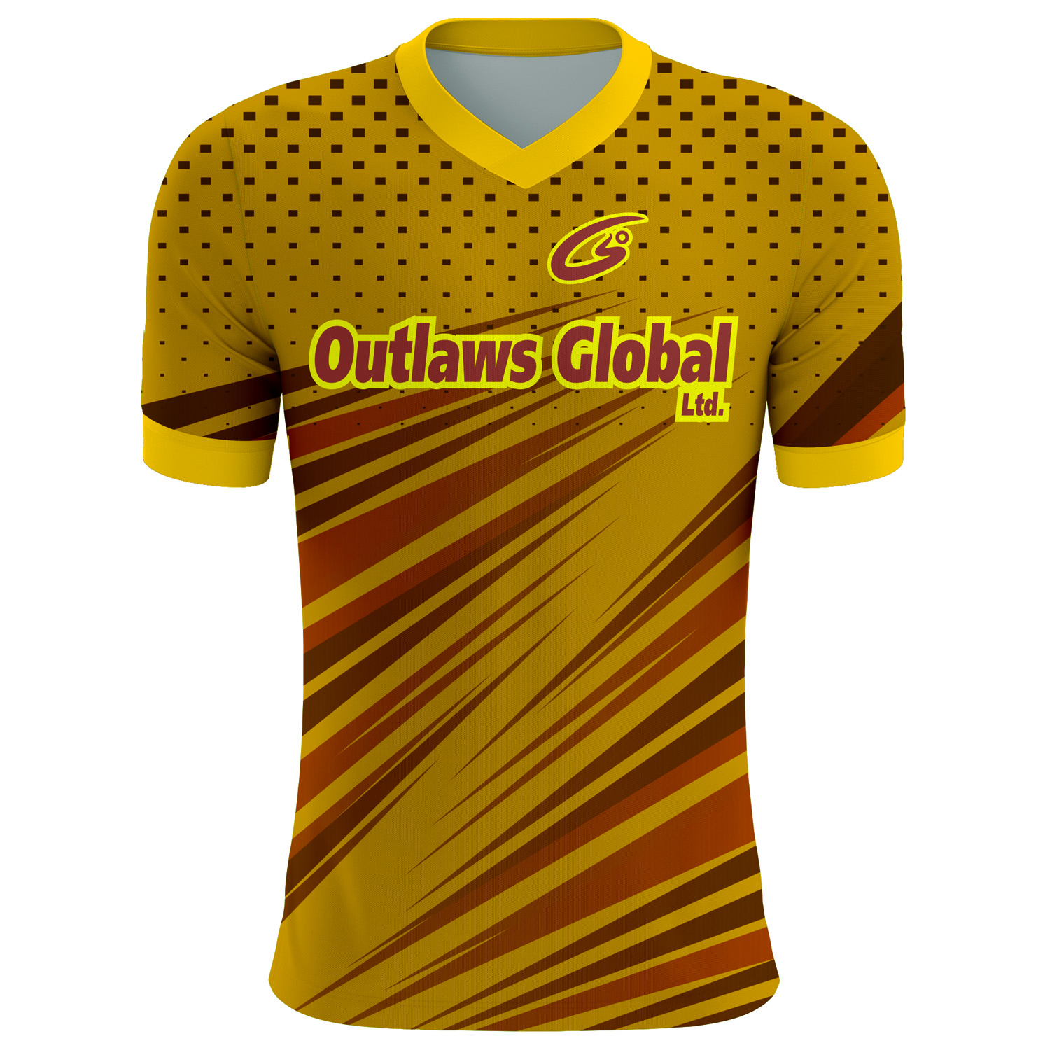 Outlaws Global Ltd. Basketball V-Neck Shirts