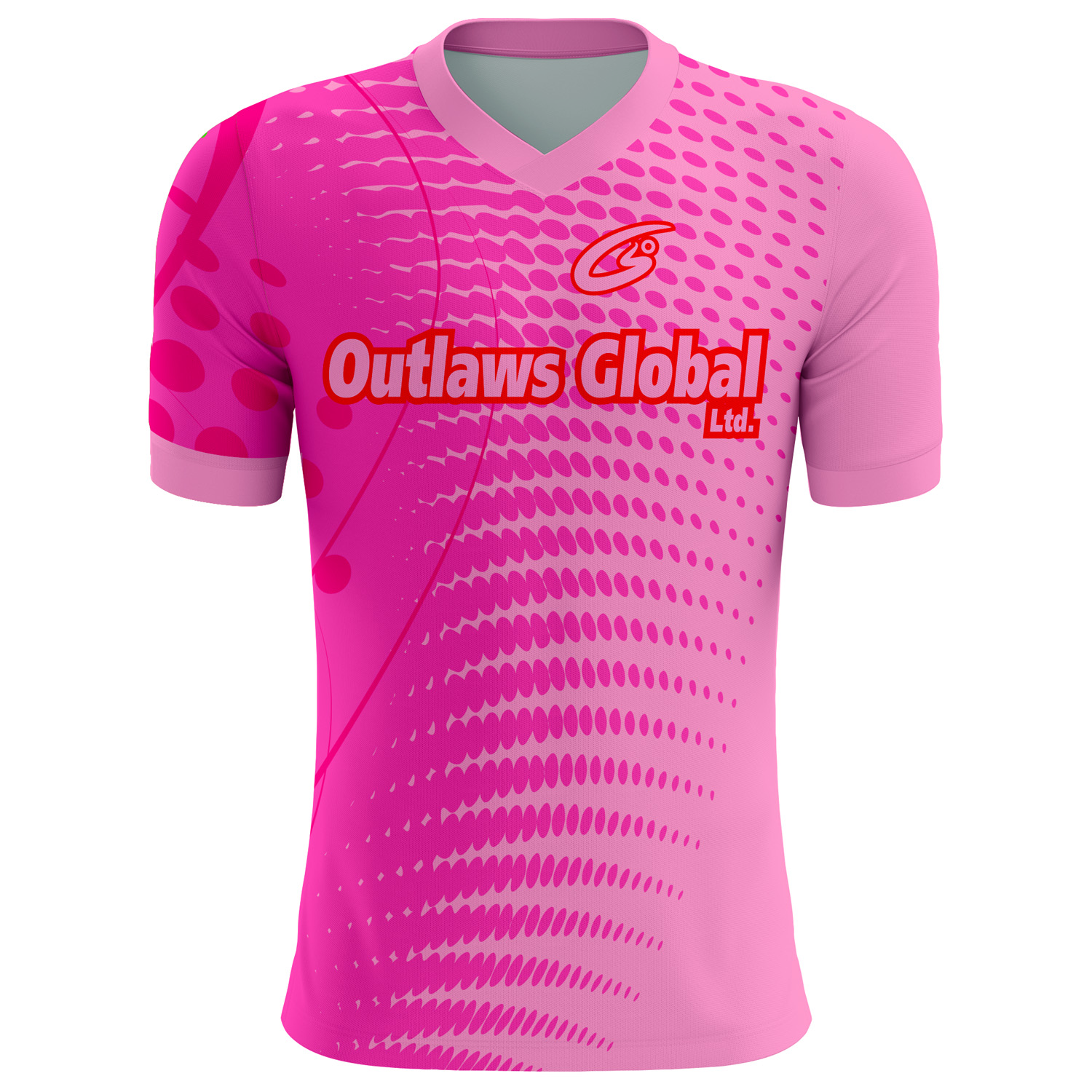 Outlaws Global Ltd. Basketball V-Neck Shirts