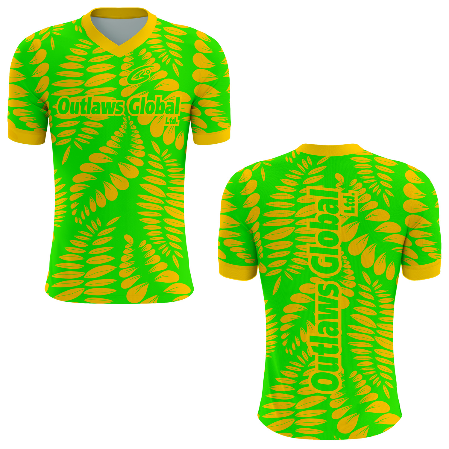 Outlaws Global Ltd. Basketball V-Neck Shirts