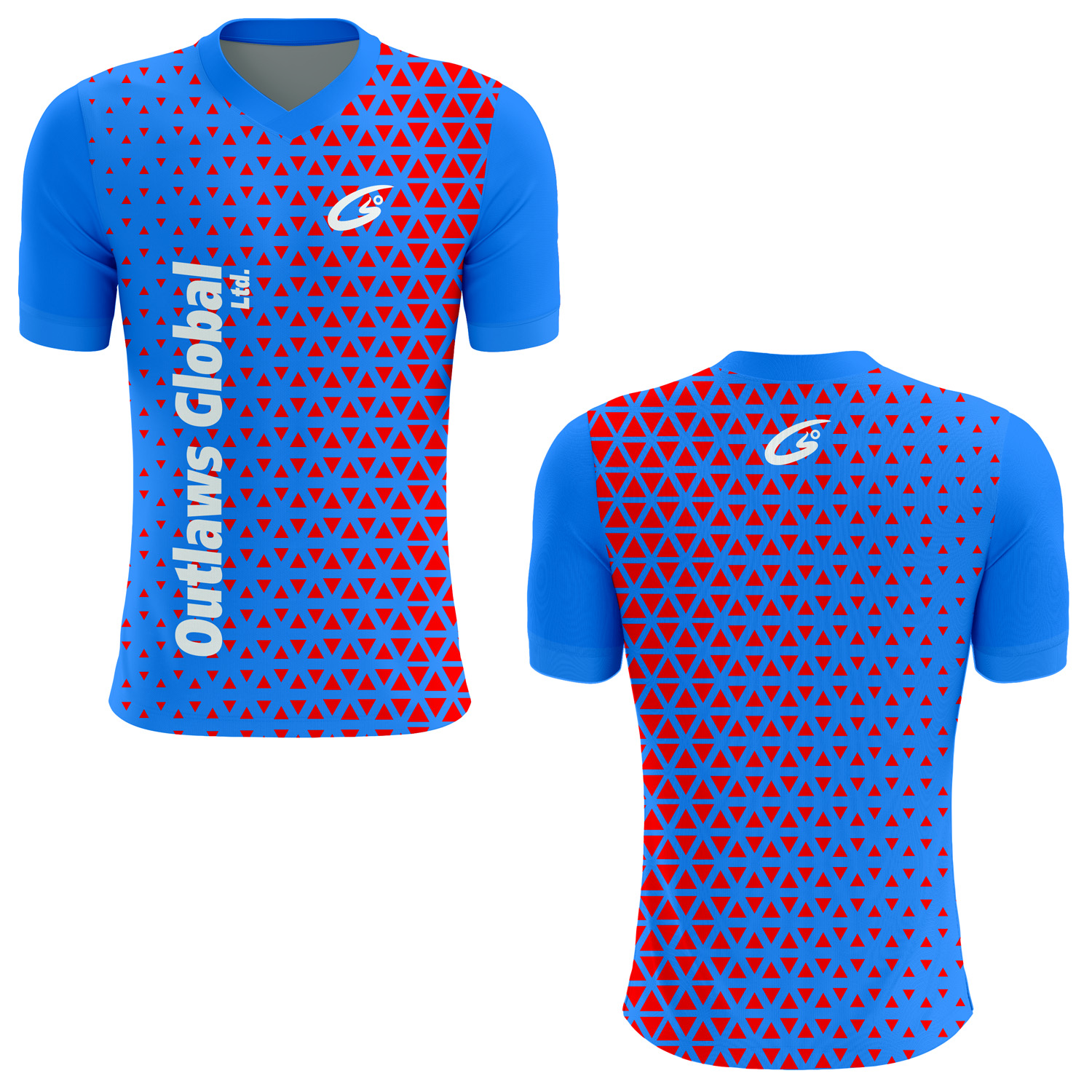 Outlaws Global Ltd. Basketball V-Neck Shirts