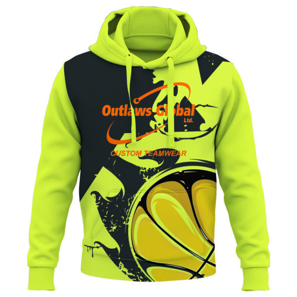 Outlaws Global Ltd. Basketball Pullover Hoodies.