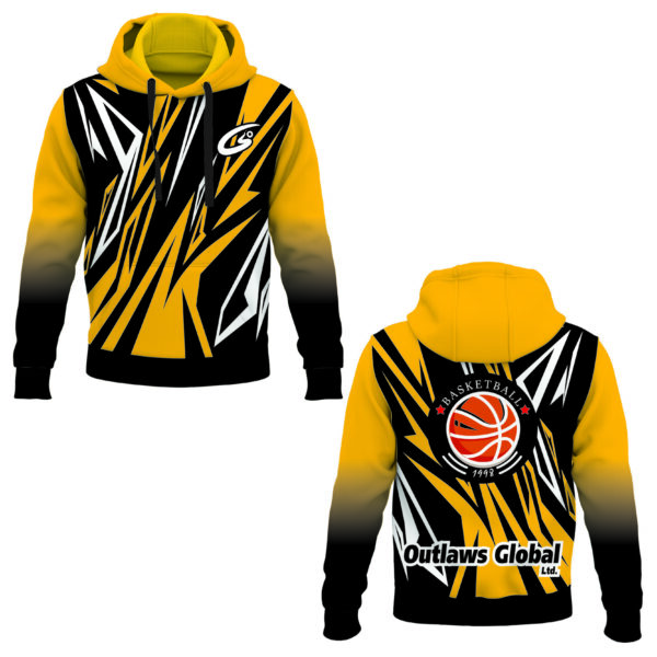 Outlaws Global Ltd. Basketball Pullover Hoodies.