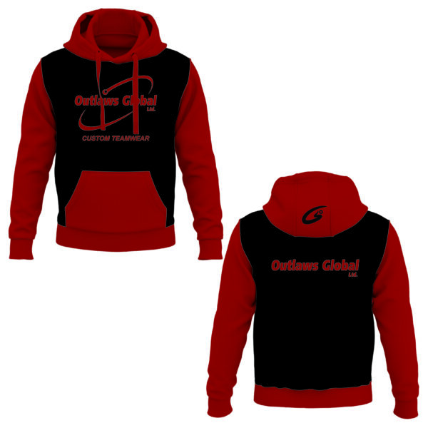 Outlaws Global Ltd. Basketball Pullover Hoodies.