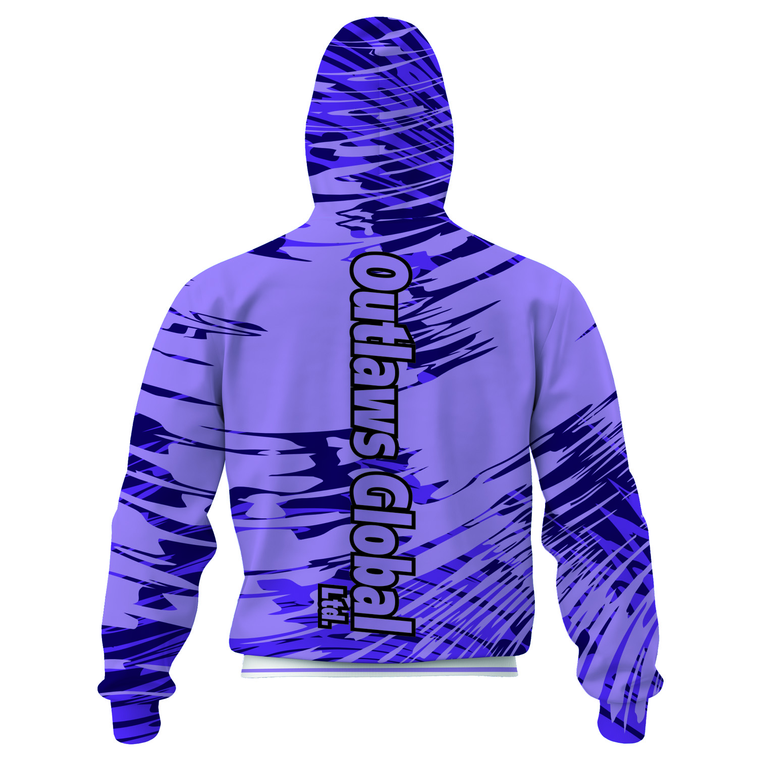 Outlaws Global Ltd. Basketball Zipper Hoodies.