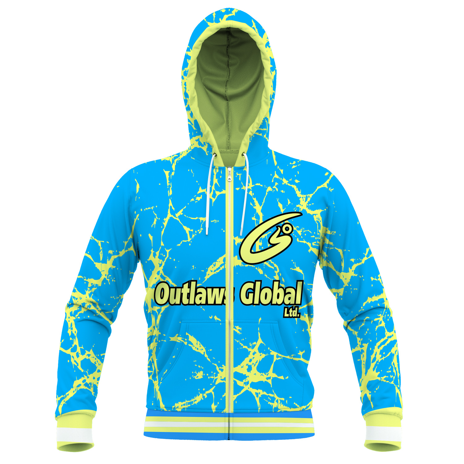 Micro Polyester Basket Ball Zipper Hoodies - Basketball Zipper Hoodies Manufacturer - Image 2