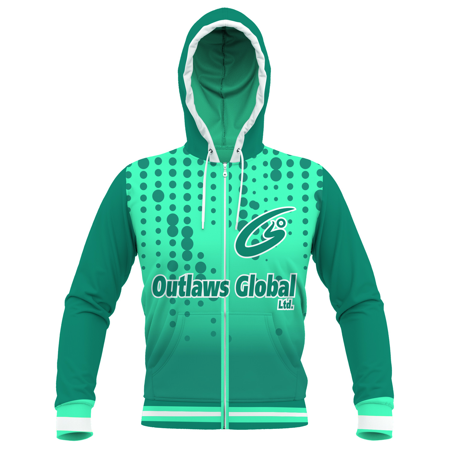 Premium Quality Poly-Cotton Fleece Basket Ball Zipper Hoodies - Basketball Zipper Hoodies Manufacturer - Image 2