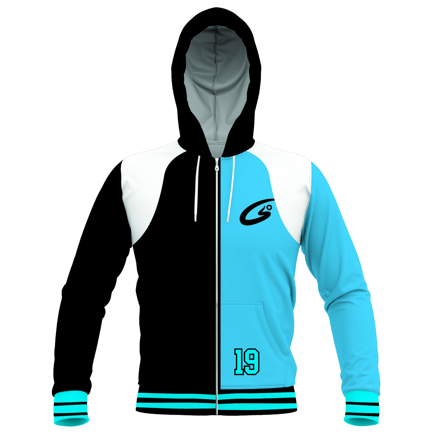 Premium Quality warm-up Fleece Basket Ball Zipper Hoodies - Basketball Zipper Hoodies Manufacturer - Image 2