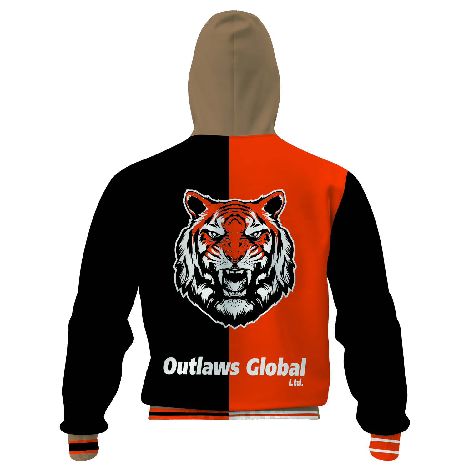 High Quality Heavy Cotton Terry Basket Ball Zipper Hoodies - Basketball Zipper Hoodies Manufacturer - Image 3
