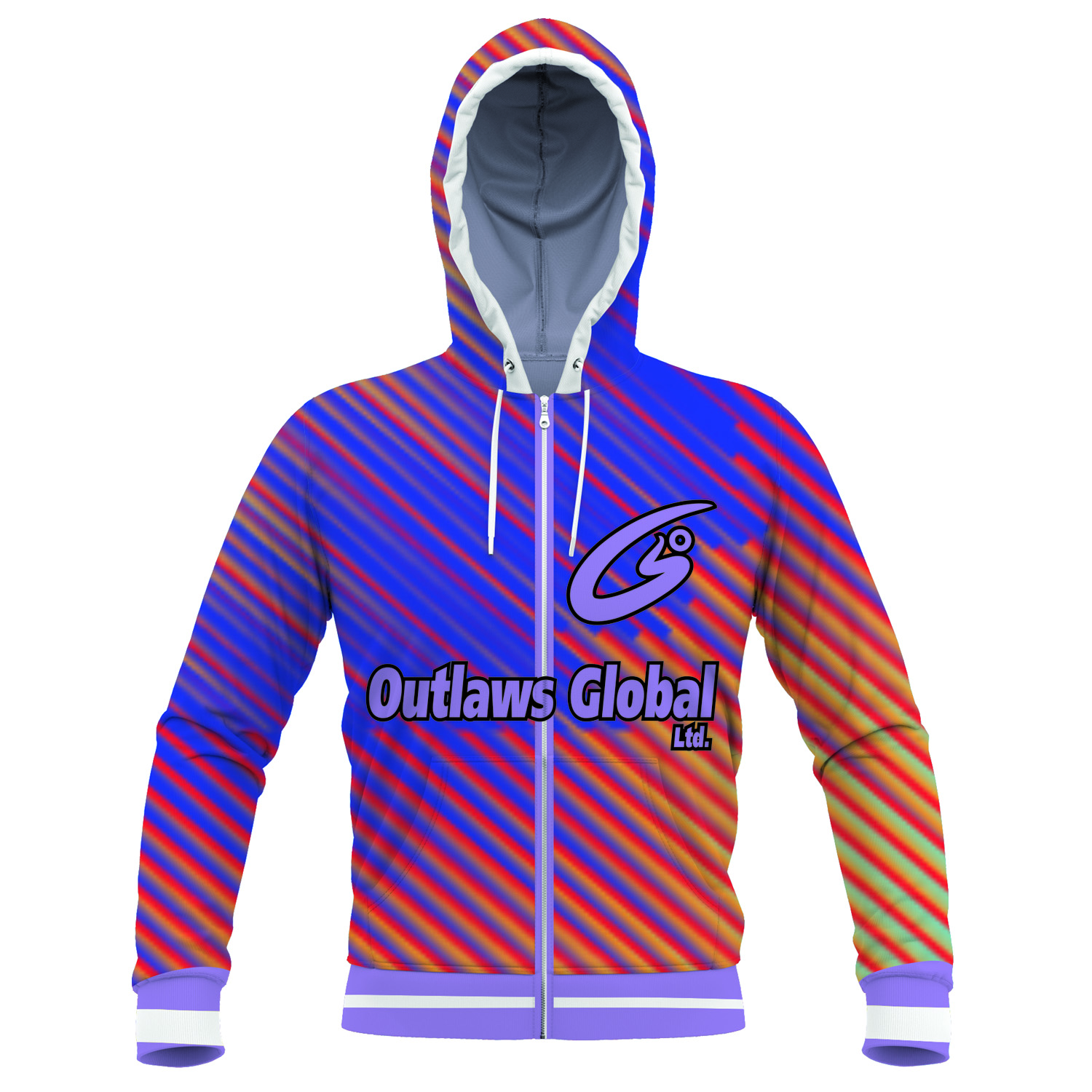Manufacturer of 100% Polyester Fleece Basket Ball Zipper Hoodies - Basketball Zipper Hoodies - Image 2