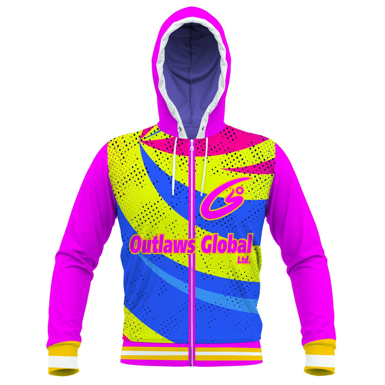 Manufacturer of Polyester / Spandex Basket Ball Zipper Hoodies - Basketball Zipper Hoodies - Image 2
