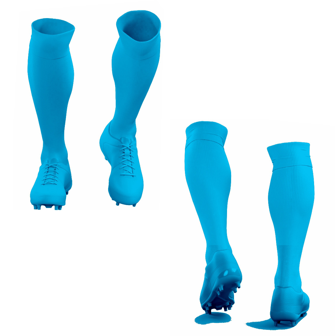 Sublimation printed soccer kit.