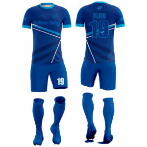 Shrink Resistant Fabric Custom Soccer Team Uniform – Soccer Kit Supplier