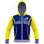Custom football full zip sublimated hoodie Kansas City, MO 64106 outlaws global ltd