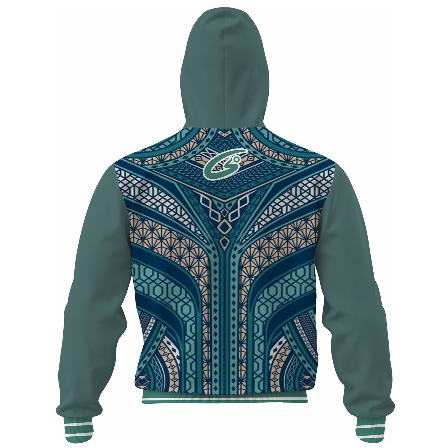 football full zip sublimated hoodie Dallas 75201 outlaws global ltd