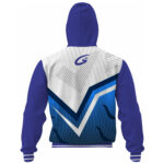 Football Full Zip Sublimated Hoodie Houston 77002 Outlaws Global ltd – American Football Zipper Hoodies Supplier