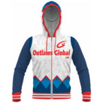 Football Full Zip Sublimated Hoodie Indianapolis 46204 Outlaws Global ltd – American Football Zipper Hoodies Supplier