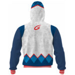 Football Full Zip Sublimated Hoodie Indianapolis 46204 Outlaws Global ltd – American Football Zipper Hoodies Supplier