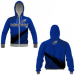 Football Performance Zip Hoodie Custom Outlaws Global ltd – American Football Zipper Hoodies Supplier