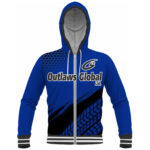 Football Performance Zip Hoodie Custom Outlaws Global ltd – American Football Zipper Hoodies Supplier