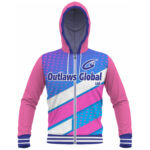 Full Sublimation Print Zip Hoodie Football Outlaws Global ltd – American Football Zipper Hoodies Supplier