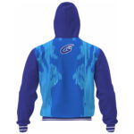 Tackle Twill Lettering Zip Hoodie Outlaws Global ltd – American Football Zipper Hoodies Supplier