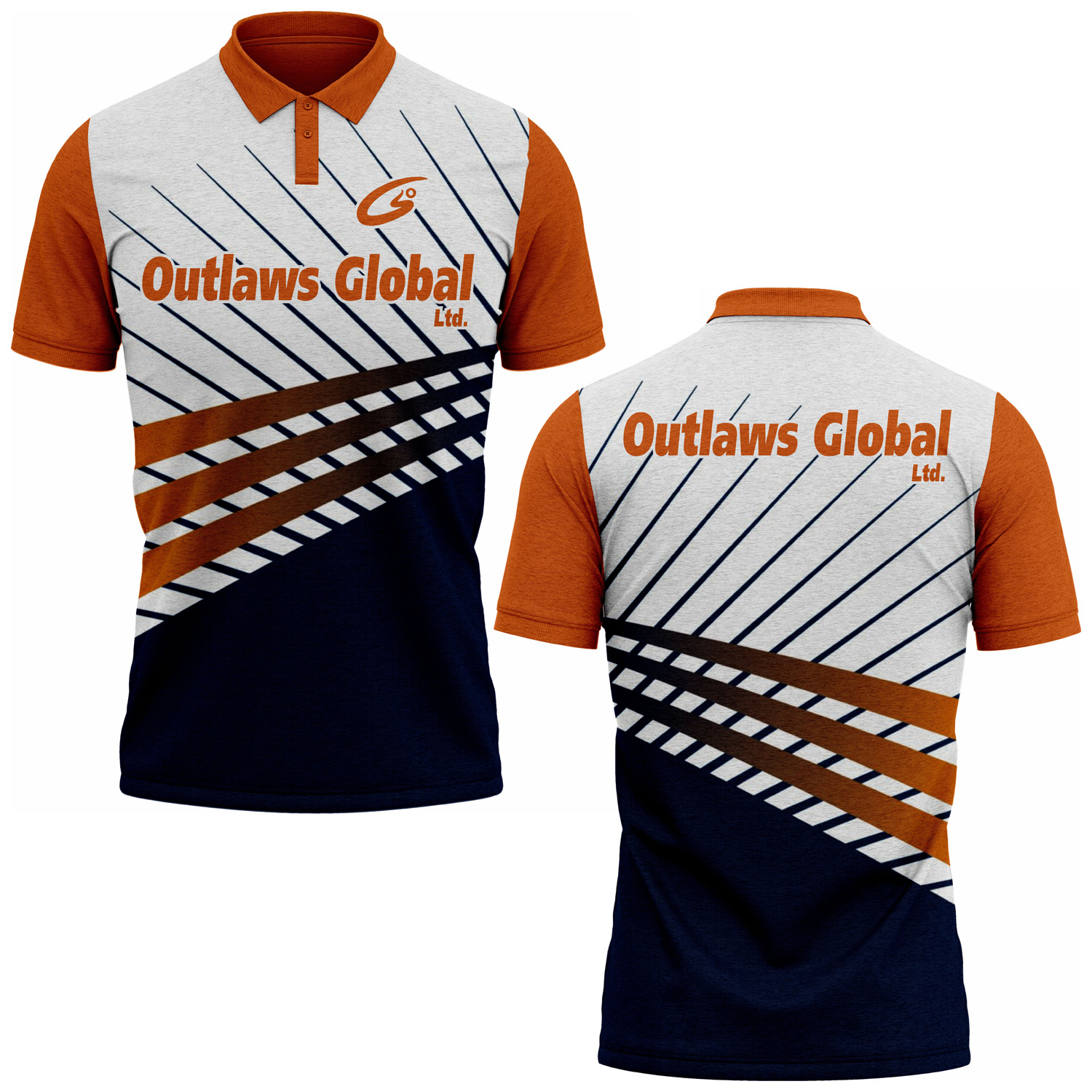 American Football Team Polo Chicago IL 60601 outlaws global ltd