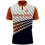 American Football Team Polo Chicago IL 60601 outlaws global ltd