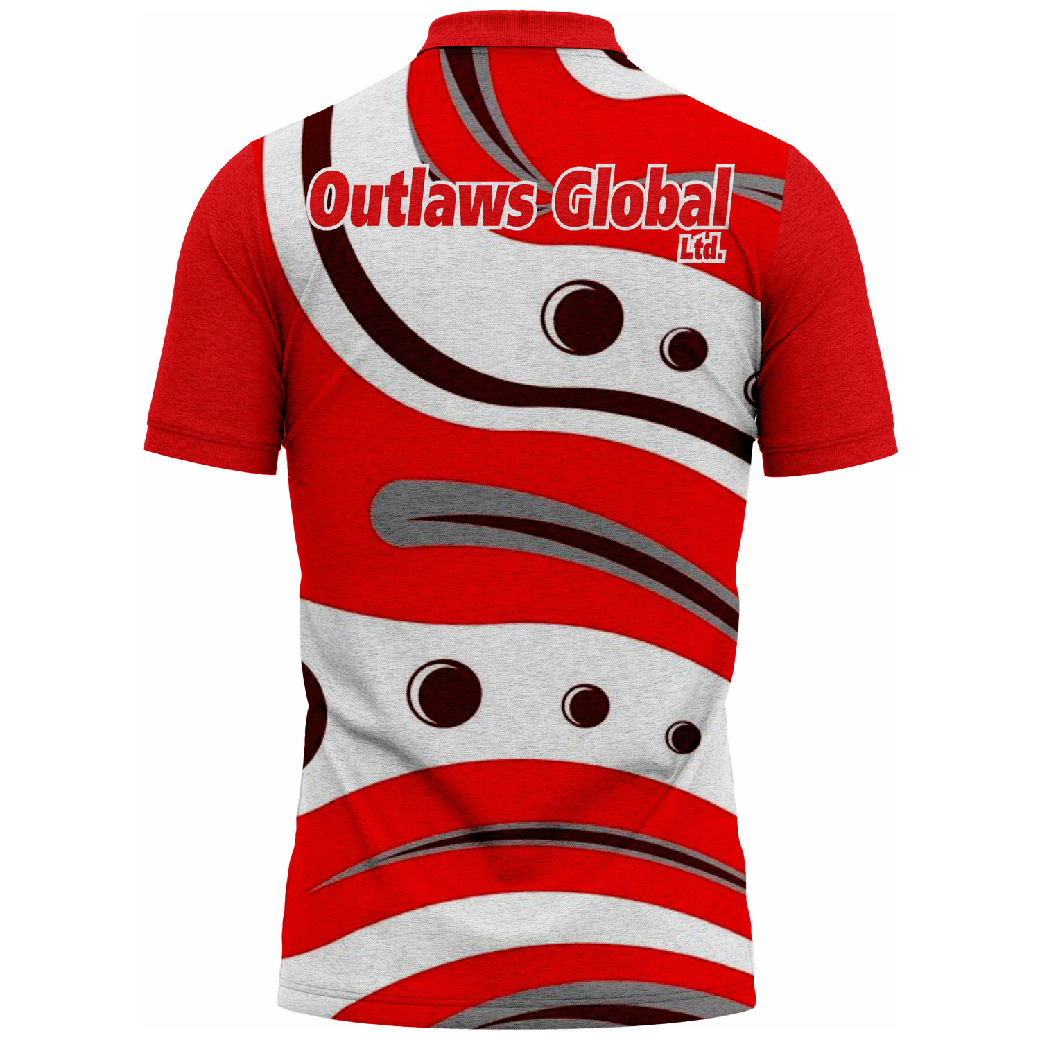 Embroidered team Polo Cleveland 44113 Outlaws Global ltd – American Football Polo Shirt Supplier
