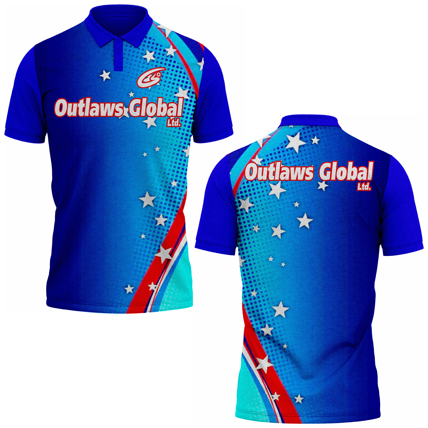 Football Team Polo Baltimore MD 21201 Outlaws Global ltd – American Football Polo Shirt Supplier