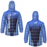 Custom Football Puffer Jacket with Hood Tampa, FL 33602 Outlaws Global Ltd. – American Football Puffer Jacket Supplier