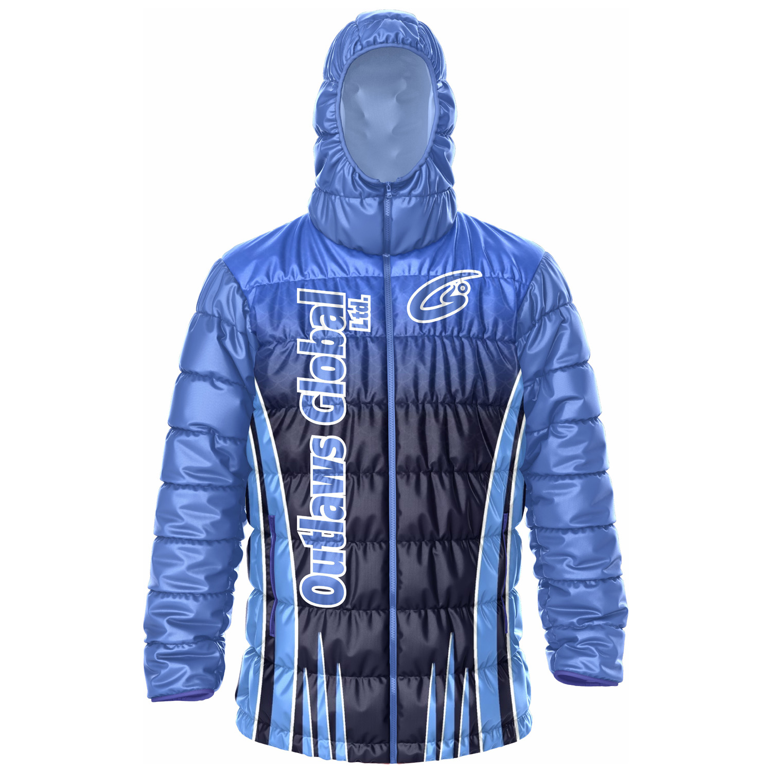 Custom Football Puffer Jacket with Hood Tampa, FL 33602 Outlaws Global Ltd. – American Football Puffer Jacket Supplier