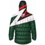 Football Puffer Jacket with Hood Green Bay 54301 Outlaws Global Ltd. – American Football Puffer Jacket Supplier
