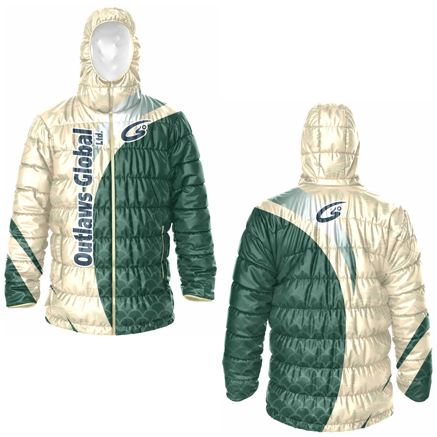 Football Puffer Jacket with hood Minneapolis 55401 Outlaws Global Ltd. – American Football Puffer Jacket Supplier