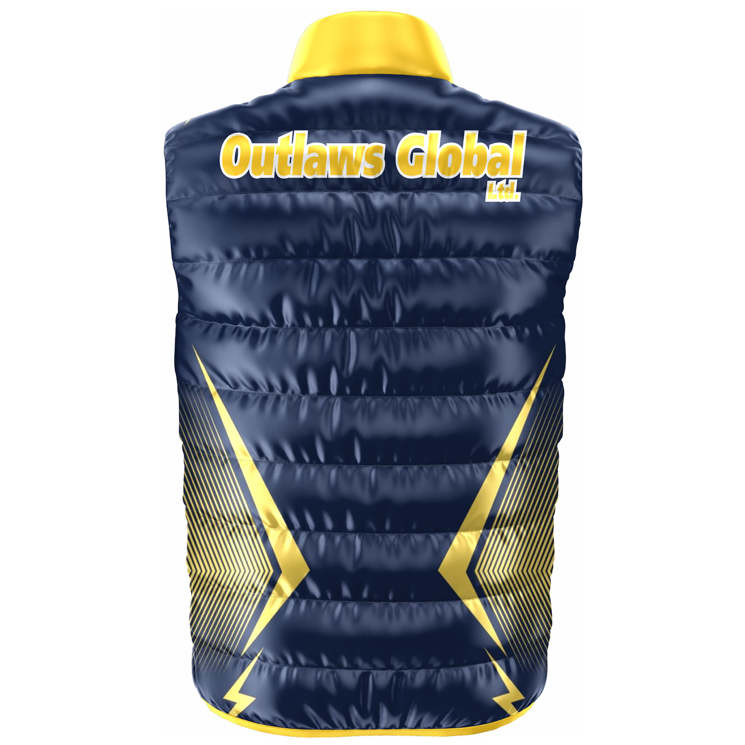 Custom Football Puffer Vest Baltimore, MD 21201 Outlaws Global ltd – American Football Puffer Vest Supplier